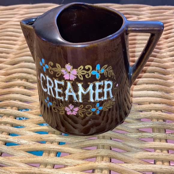 Tilso Japan 1970s Brown Creamer - Picture 1 of 5